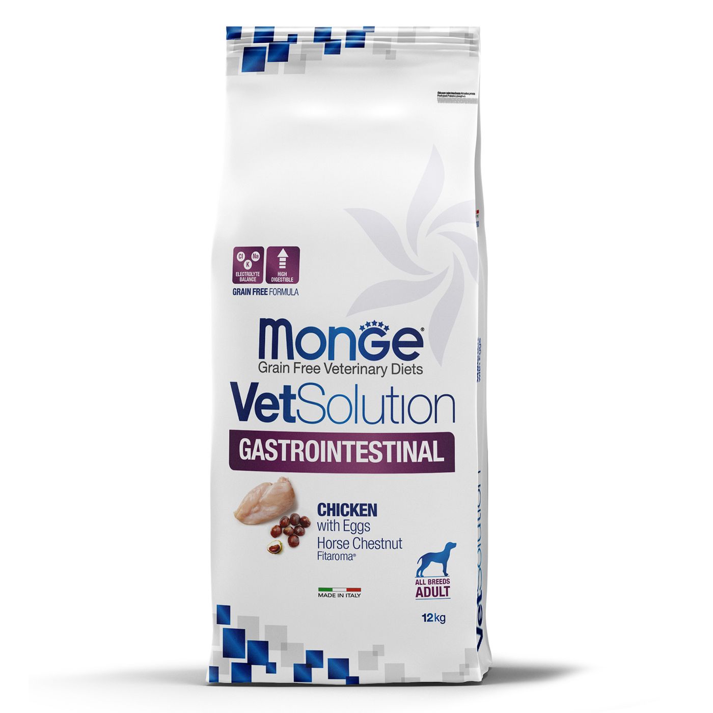 Диетический корм Monge VetSolution Dog Gastrointestinal Гастроинтестинал для собак при заболеваниях ЖКТ 12 кг — фото 2
