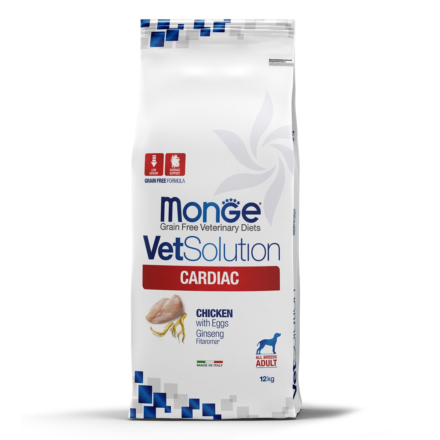 Диетический корм Monge VetSolution Dog Cardiac Кардиак для собак при заболеваниях сердца 12 кг — фото 2