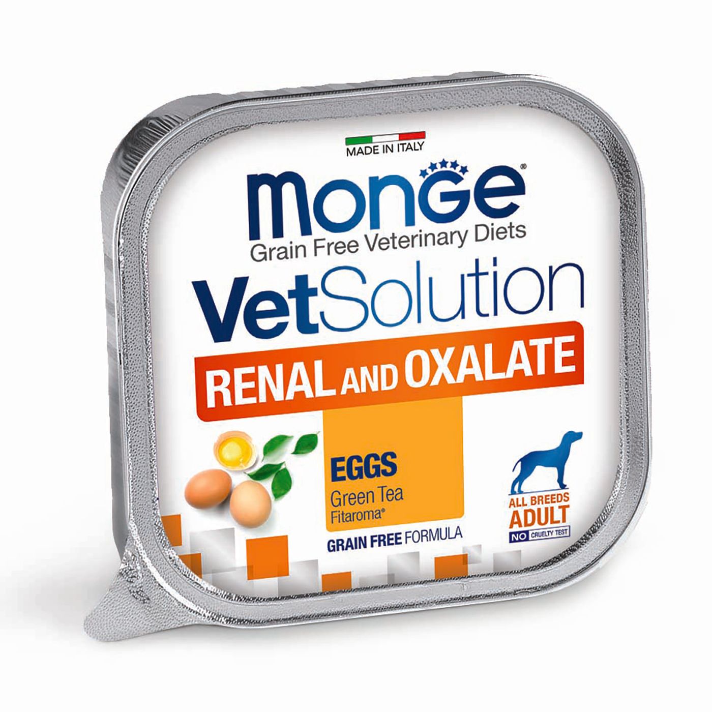 Диетический корм Monge VetSolution Dog Renal and Oxalate Ренал и Оксалат для собак при ХПН и профилактике образования уролитов оксалата кальция 150г — фото 3