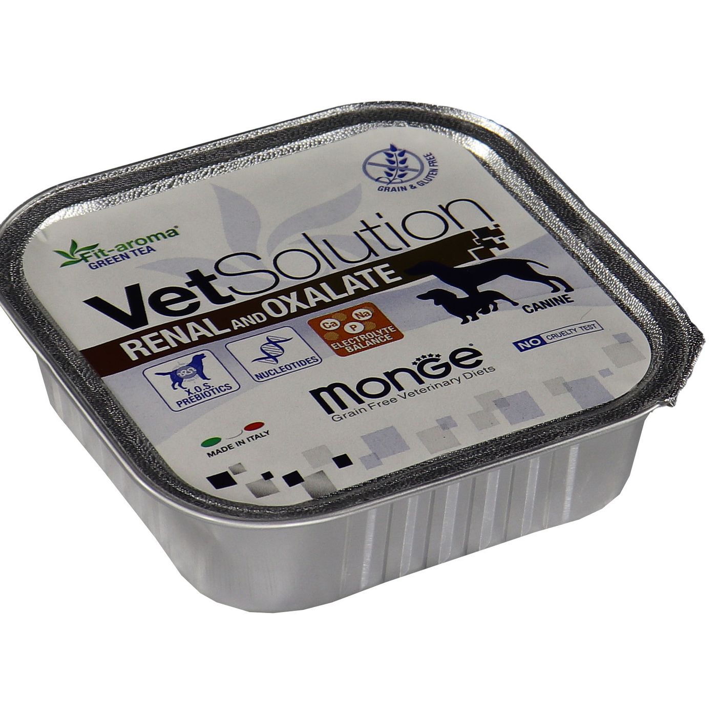 Диетический корм Monge VetSolution Dog Renal and Oxalate Ренал и Оксалат для собак при ХПН и профилактике образования уролитов оксалата кальция 150г — фото 33