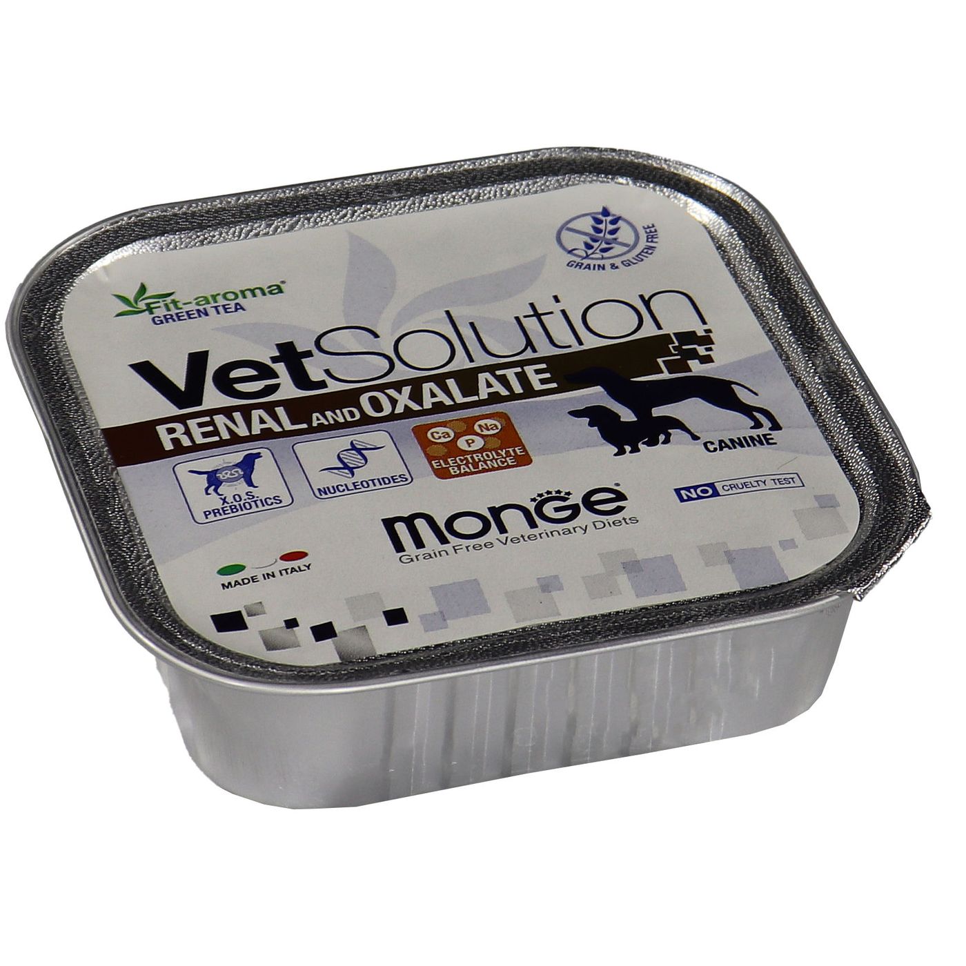 Диетический корм Monge VetSolution Dog Renal and Oxalate Ренал и Оксалат для собак при ХПН и профилактике образования уролитов оксалата кальция 150г — фото 34