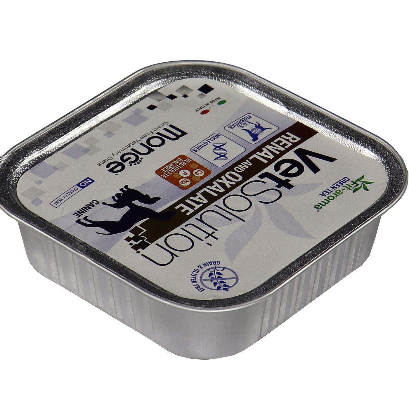 Диетический корм Monge VetSolution Dog Renal and Oxalate Ренал и Оксалат для собак при ХПН и профилактике образования уролитов оксалата кальция 150г — фото 16