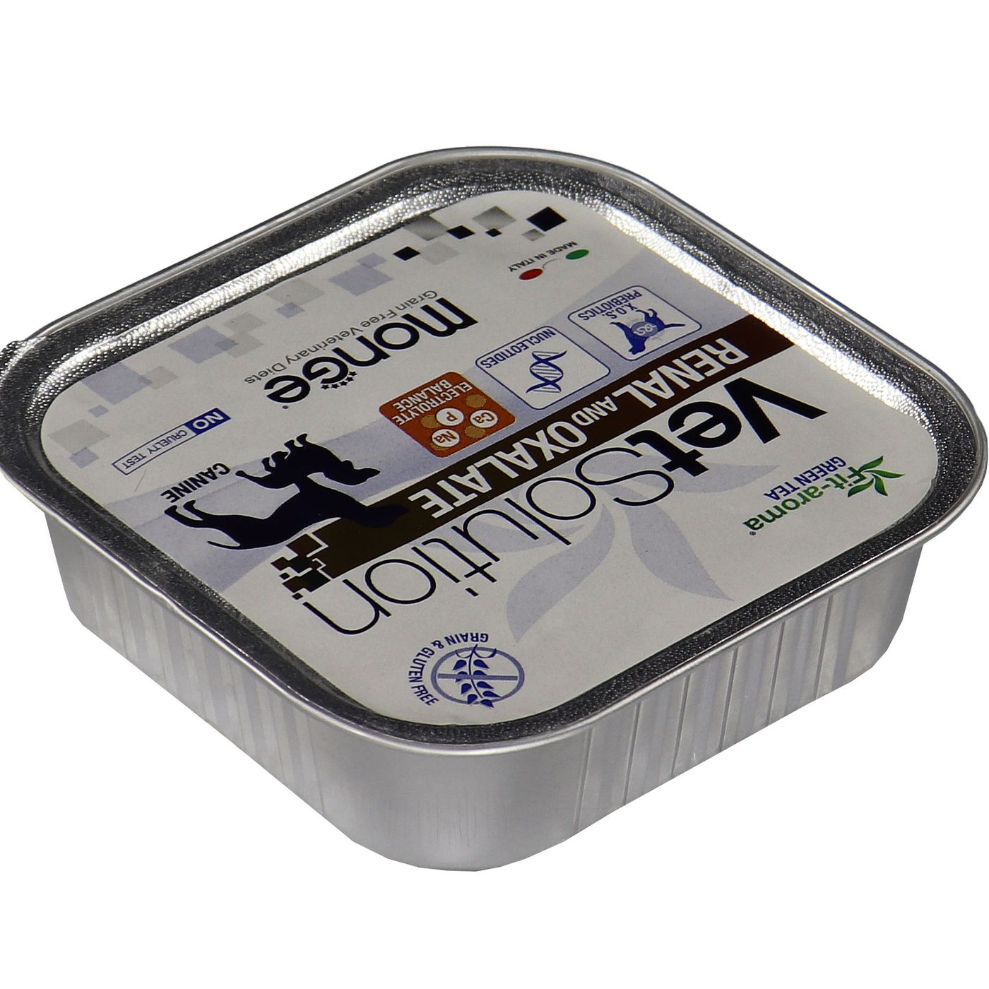 Диетический корм Monge VetSolution Dog Renal and Oxalate Ренал и Оксалат для собак при ХПН и профилактике образования уролитов оксалата кальция 150г — фото 17