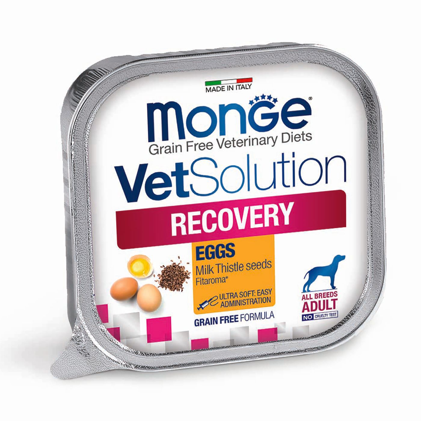 Диетический корм Monge VetSolution Dog Recovery Рекавери для собак при восстановлении питания в период выздоровления 150 г — фото 2