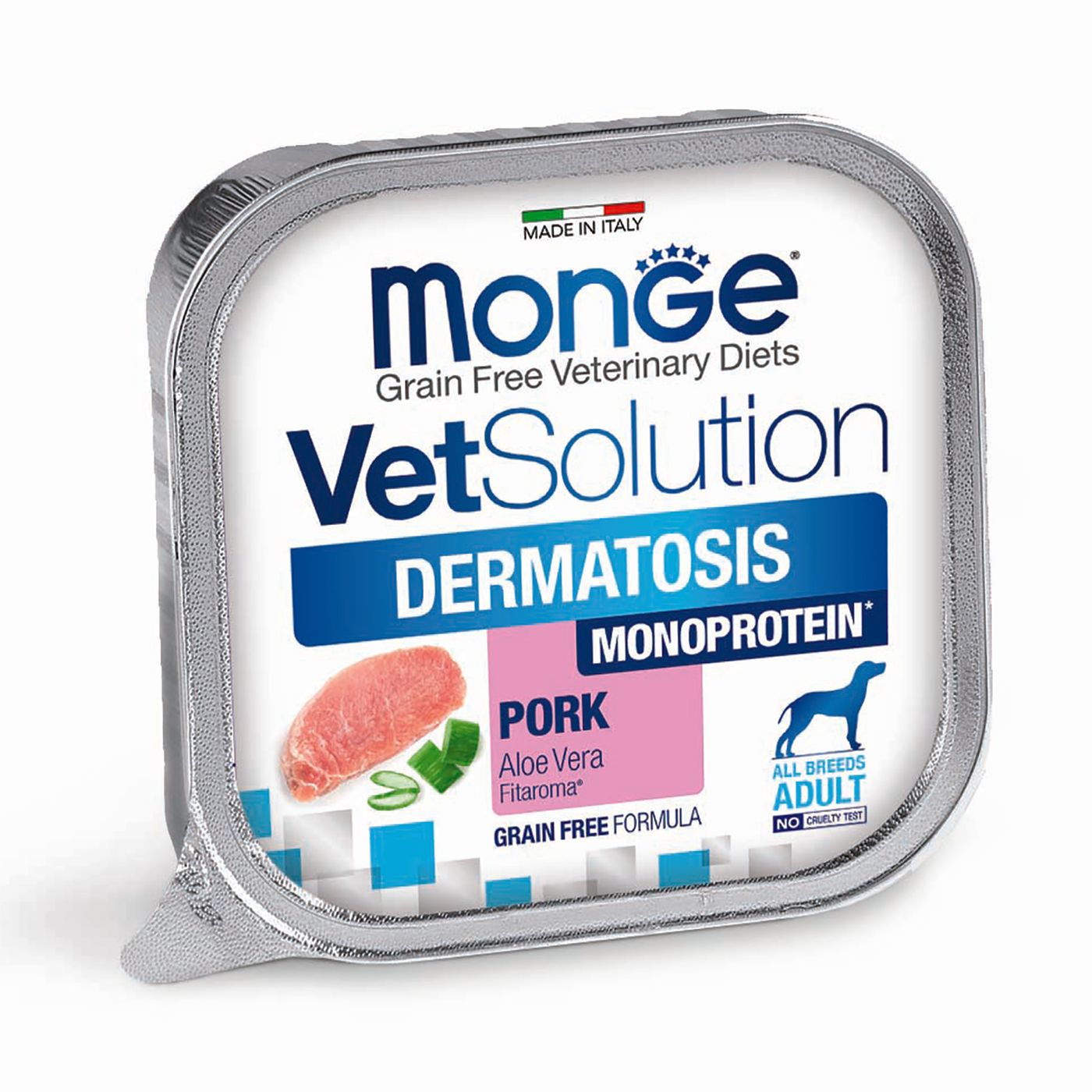 Диетический корм Monge VetSolution Dog Dermatosis Дерматозис для собак при заболеваниях кожи 150 г — фото 3