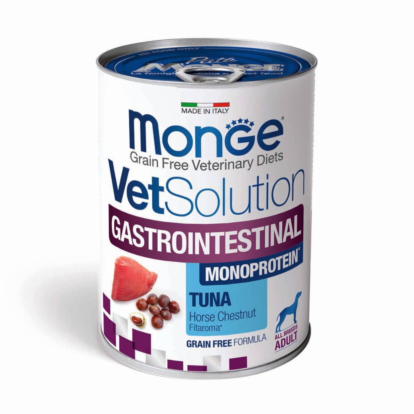 Диетический корм Monge VetSolution Dog Gastrointestinal Гастроинтестинал для собак при заболеваниях ЖКТ 400 г — фото 3