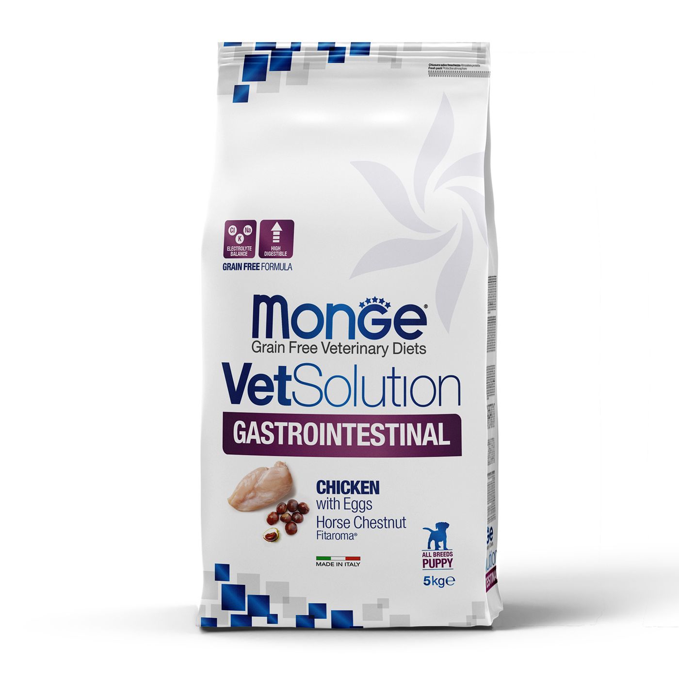 Диетический корм Monge VetSolution Dog Gastrointestinal Гастроинтестинал для щенков при заболеваниях ЖКТ 5 кг — фото 2