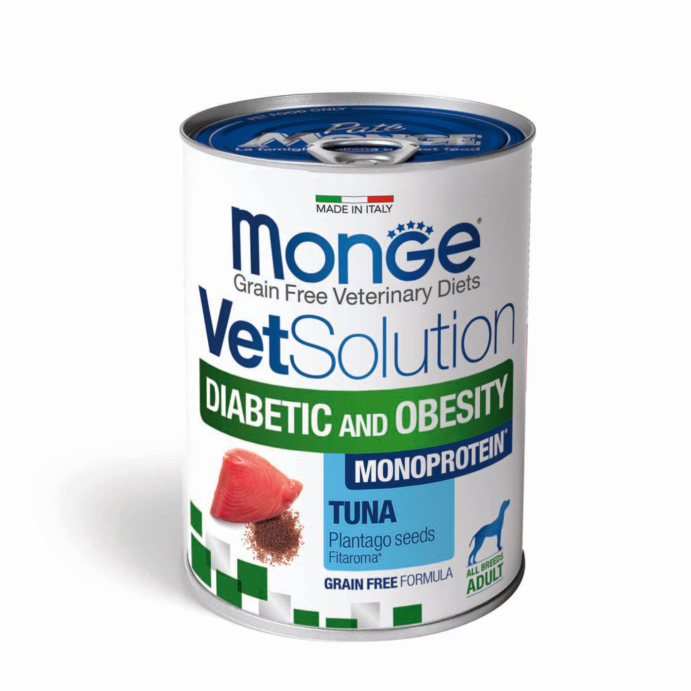 Диетический корм Monge VetSolution Dog Diabetic and Obesity Диабетик и Обесити для собак при сахарном диабете и лишнем весе 400 г — фото 3
