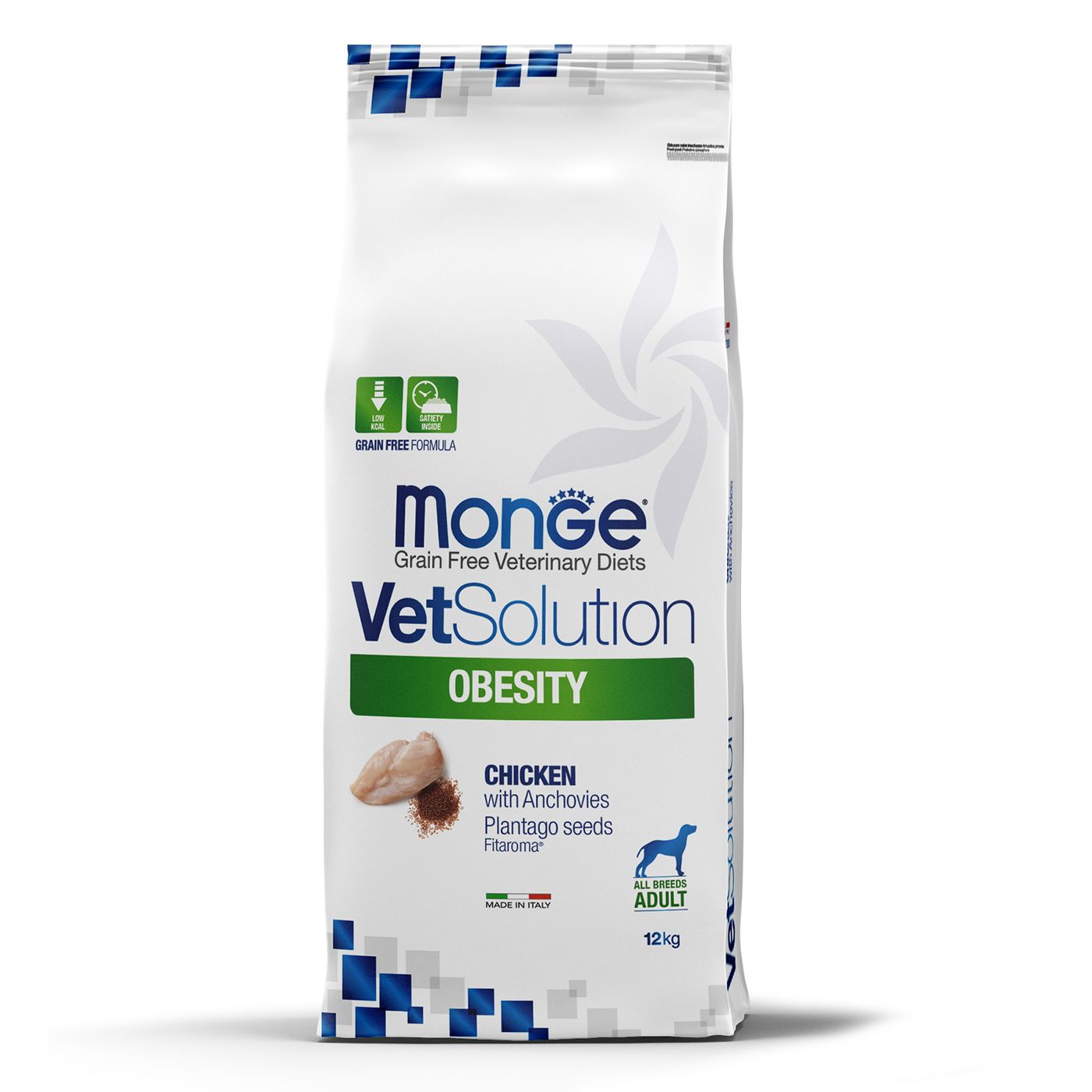 Диетический корм Monge VetSolution Dog Obesity Обесити диета для собак при избыточном весе 12 кг — фото 2